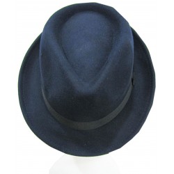 TRILBY HAT WITH BLACK BAND